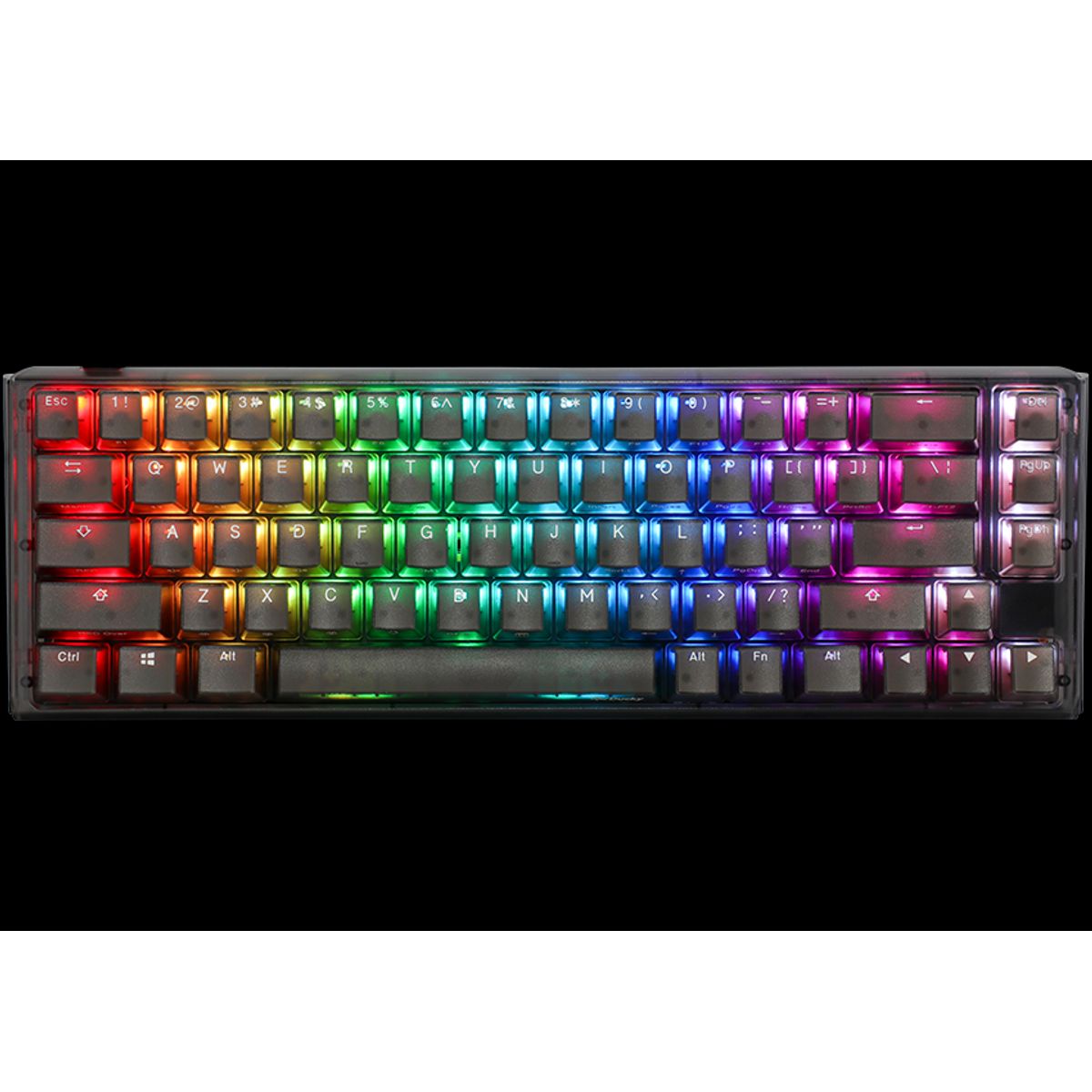 Ducky One 3 - Aura Black Nordic - SF 65% - Gateron Baby Kangaroo - RGB