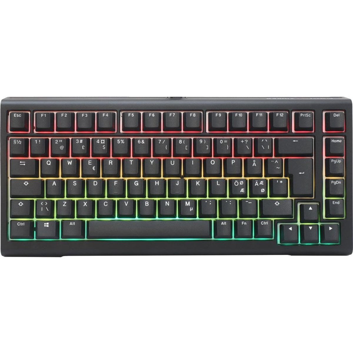 Ducky Tinker75 - Prebuilt - ISO - Black - MX Cherry Red