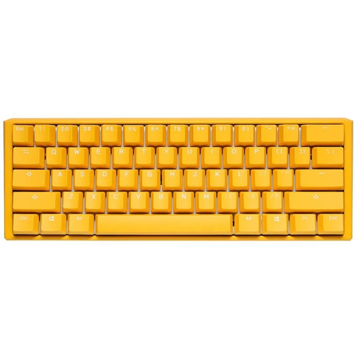 Ducky One 3 - Yellow Ducky - Mini 60% - Cherry Red