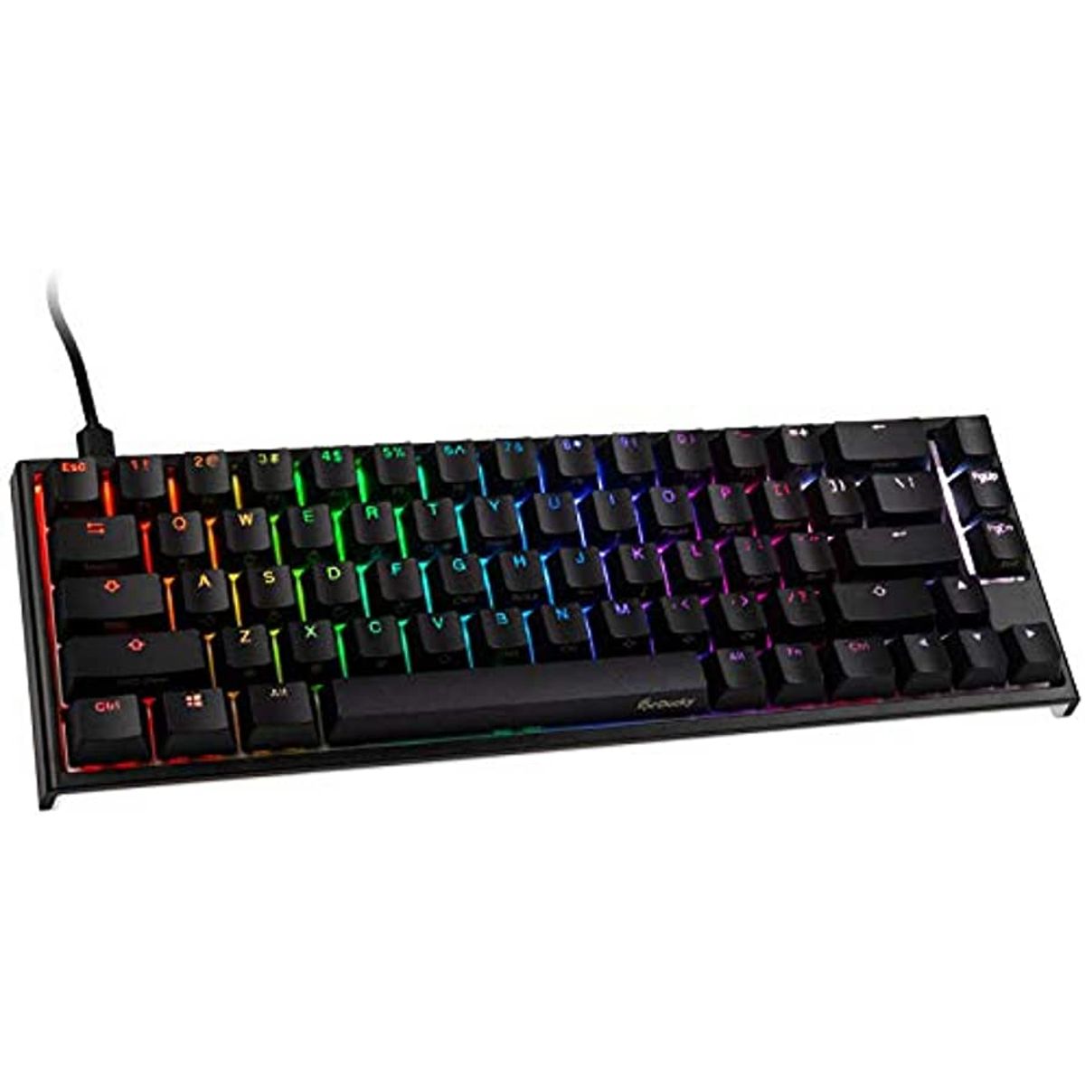 Ducky One 3 - Classic Black / White Nordic - SF 65% - Cherry Silver