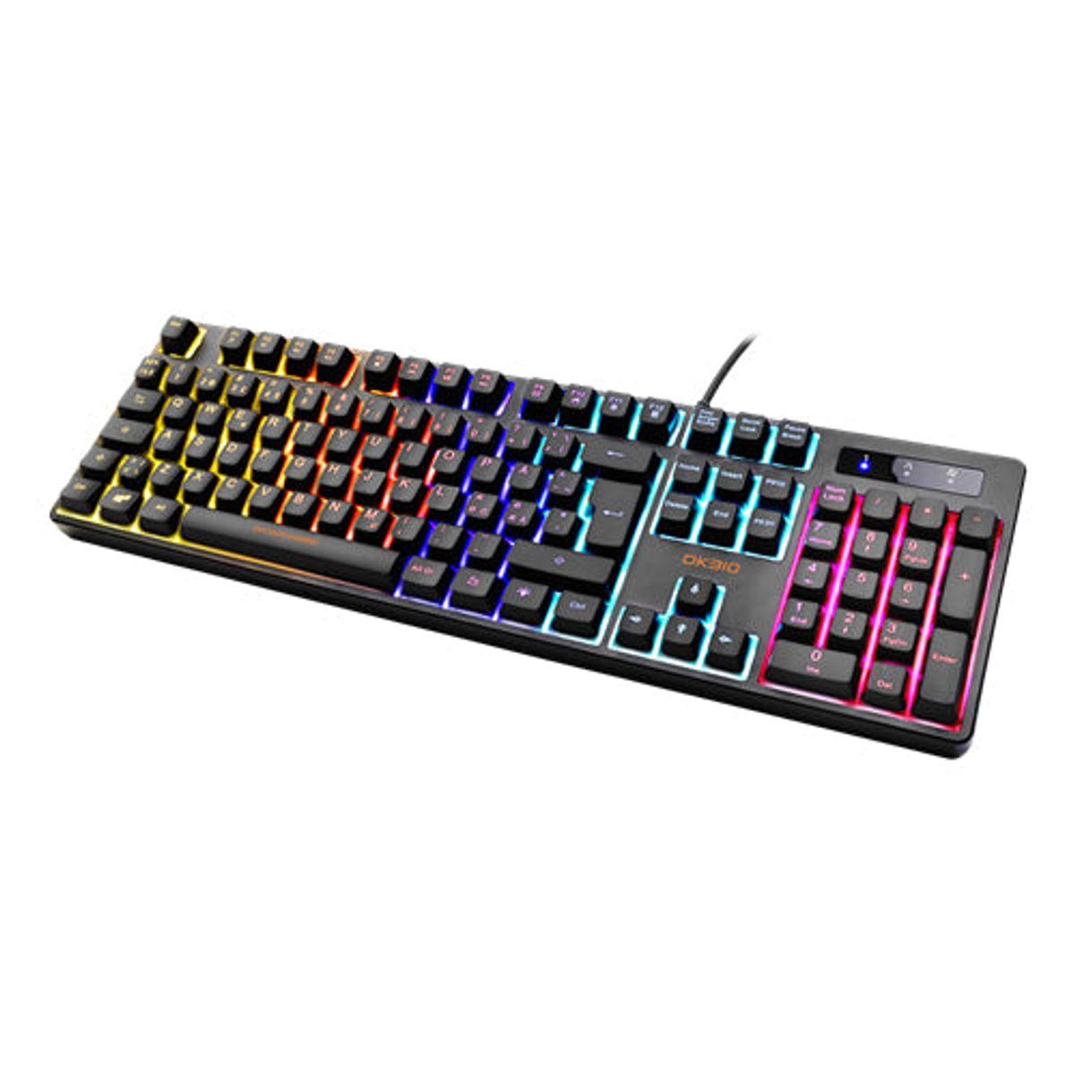 DELTACO GAMING DK310 Tastatur Mekanisk RGB Kabling