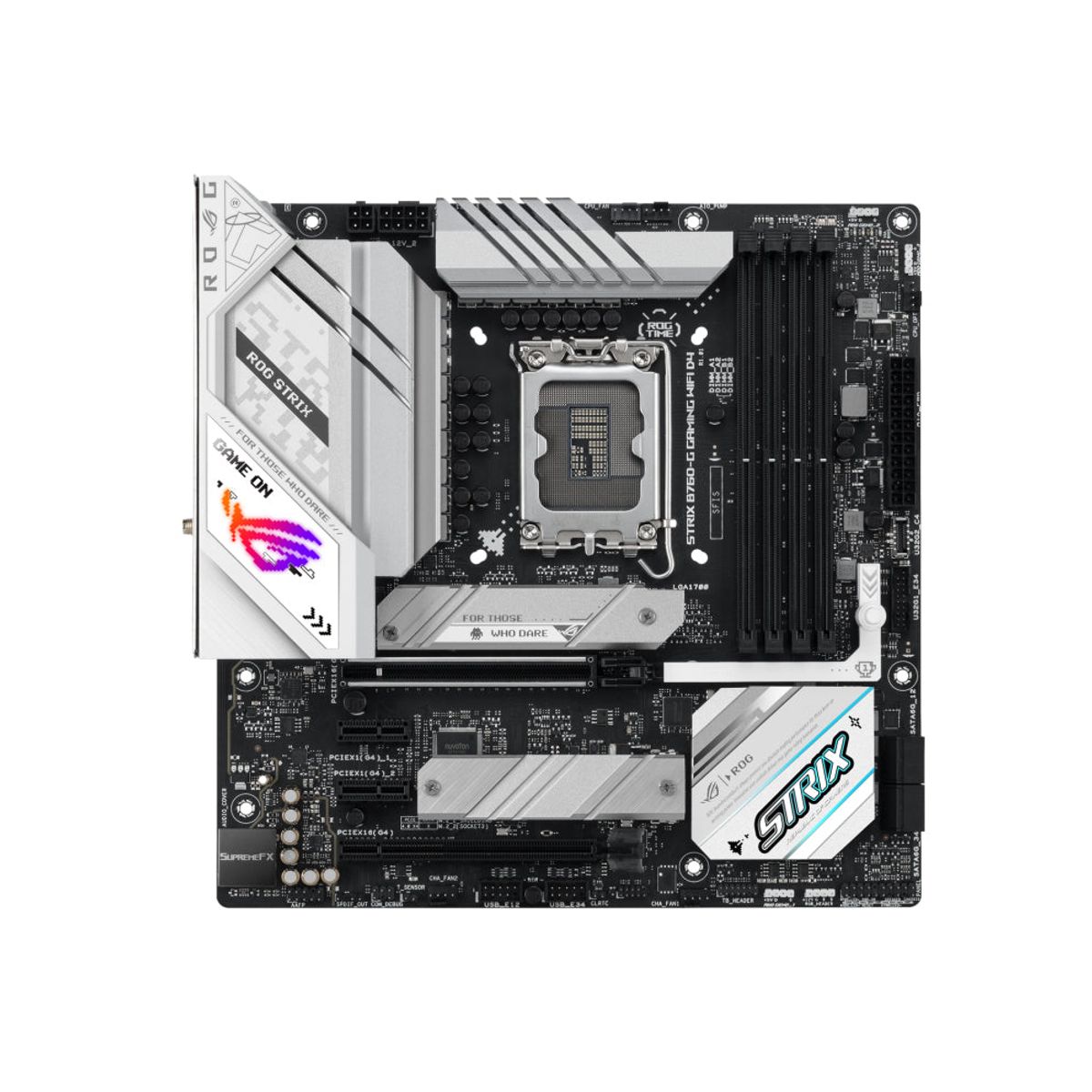 ASUS ROG STRIX B760-G GAMING WIFI D4 (mATX, B760, LGA 1700, DDR4) - Bundkort