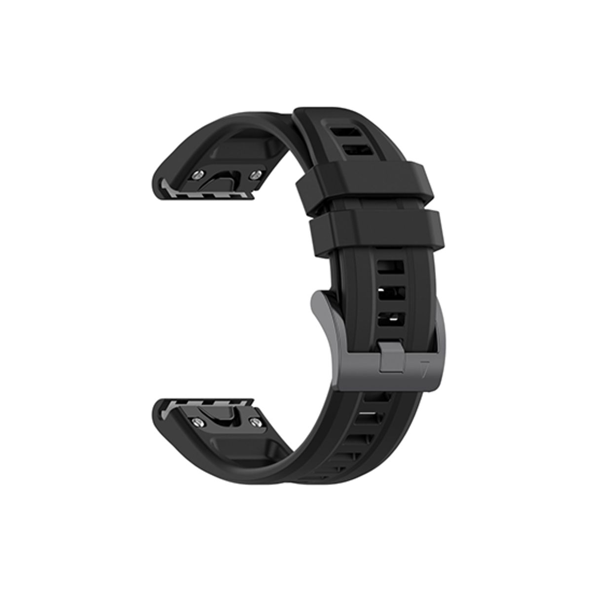 Garmin 22mm - ACTIVE&trade; Velo Silikone Rem - Sort