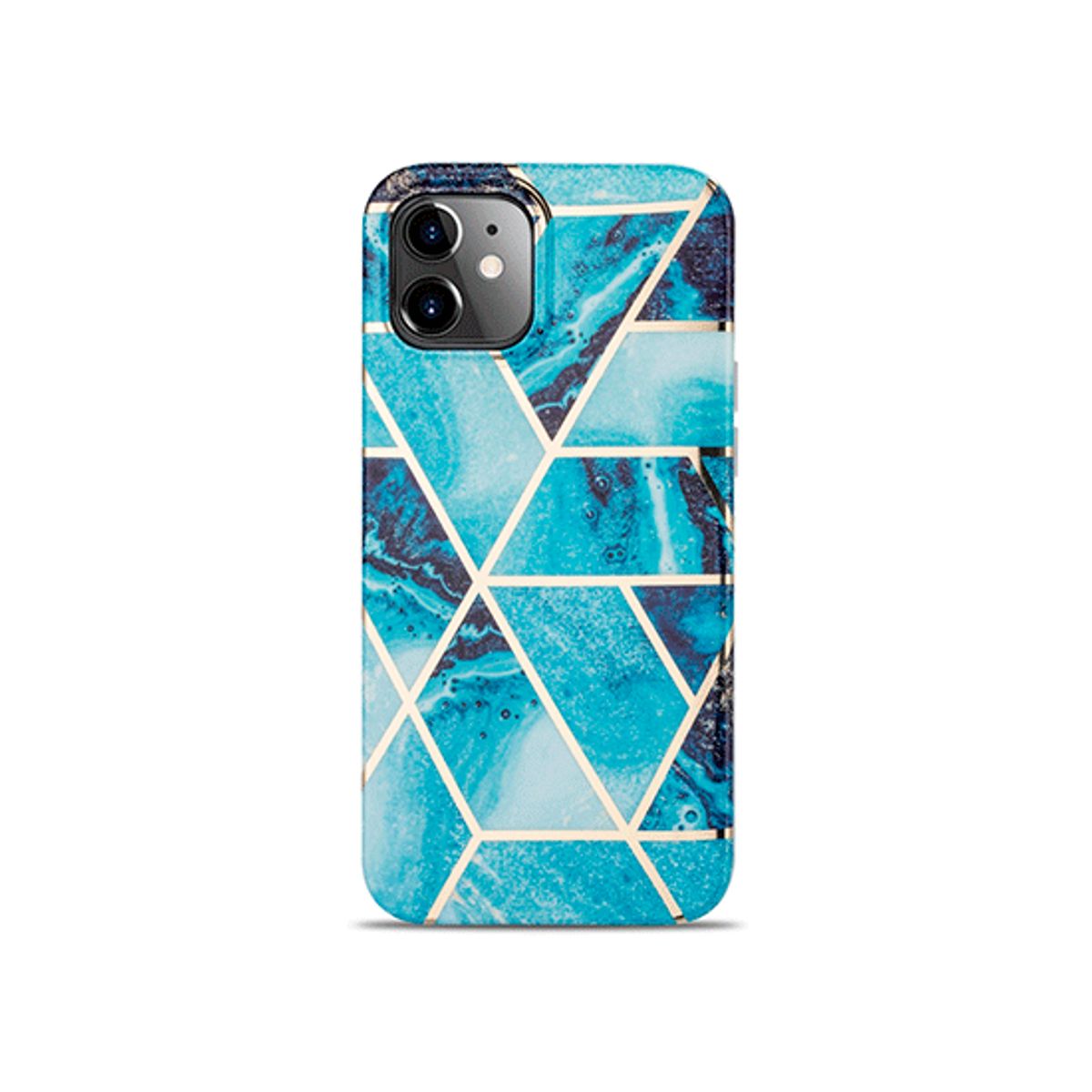 iPhone 11 - DELUXE&trade; Marble Silikone Cover - Ocean