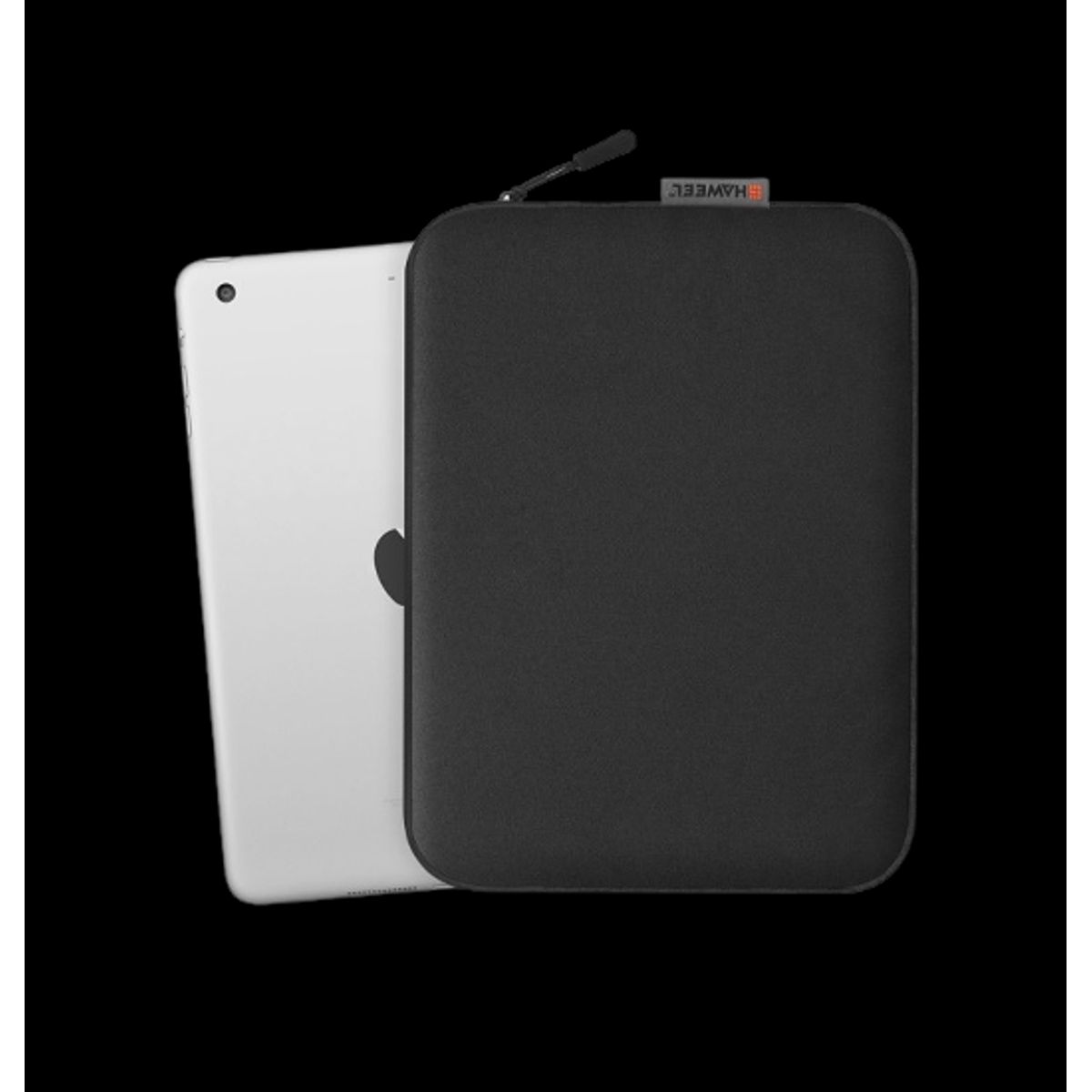 iPad 10.2" 7/8/9 (2019/2020/2021) Neopren Stødsikkert Sleeve - Sort