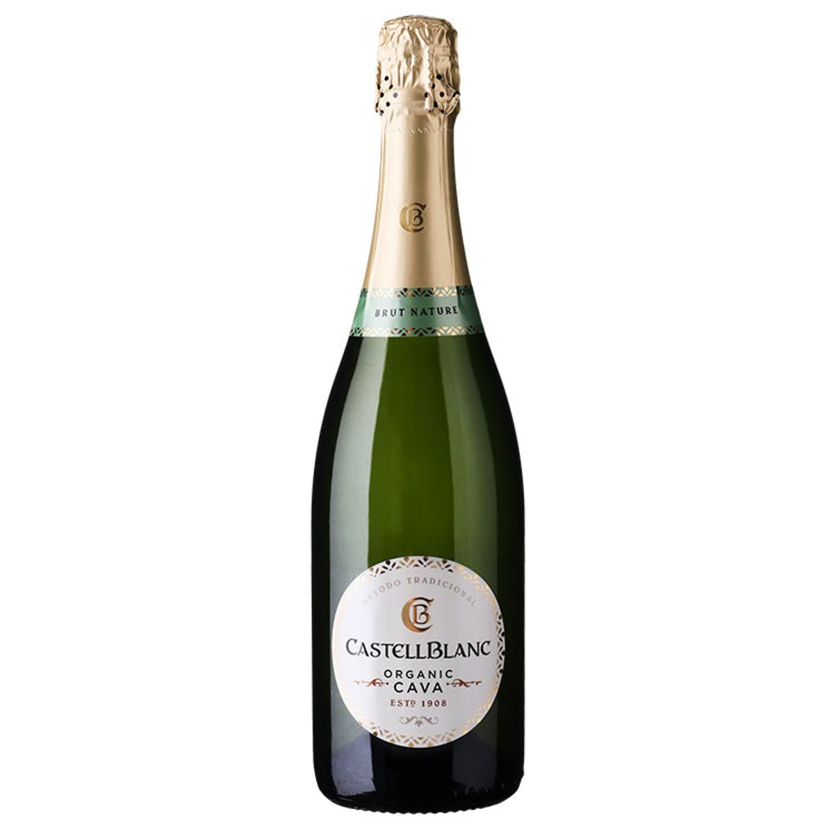 Mousserende, Castellblanc Cava Organic Brut Nature ØKO (Spanien)