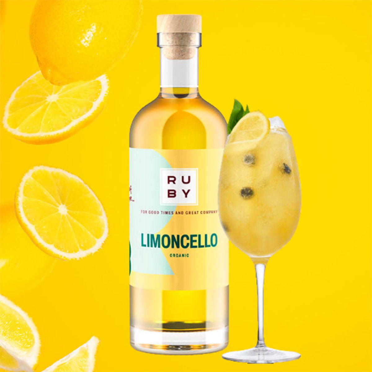 Limoncello citronlikør - Ruby