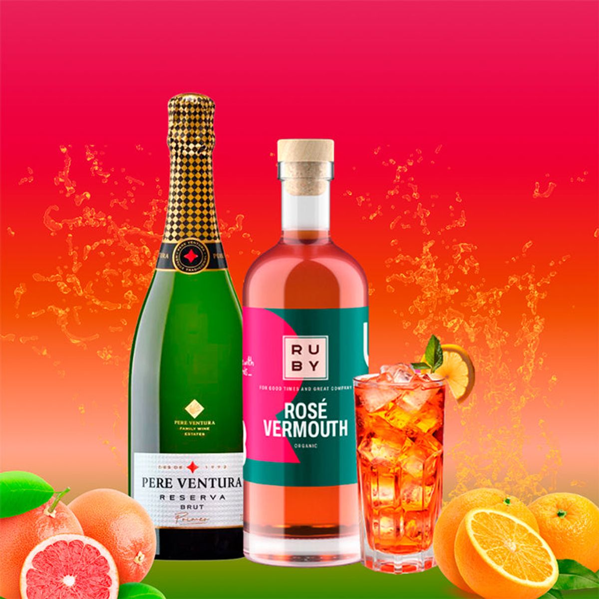 Rosé Vermouth drinkpakke