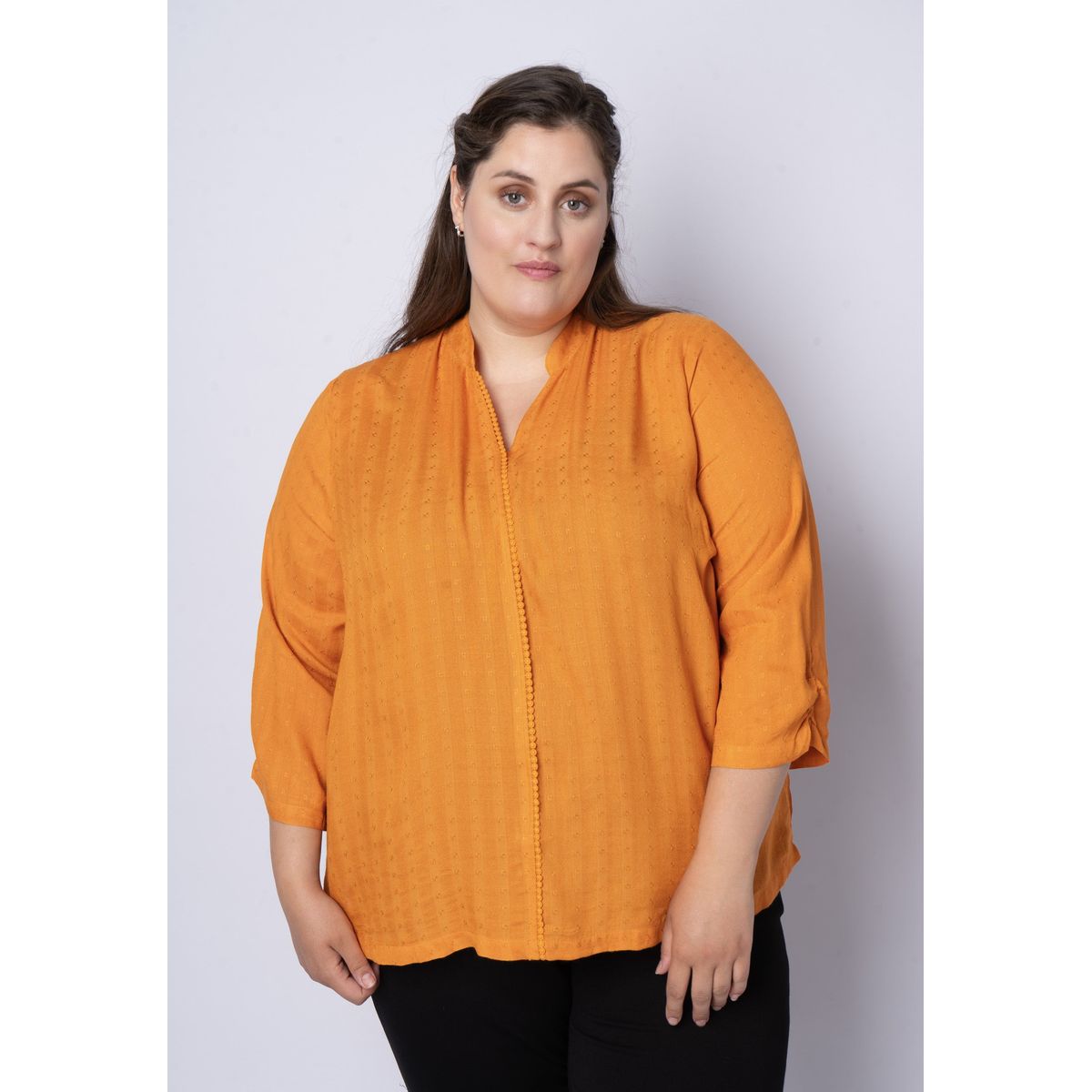 Cfabine - Sunny Orange - Bluse - 2xl