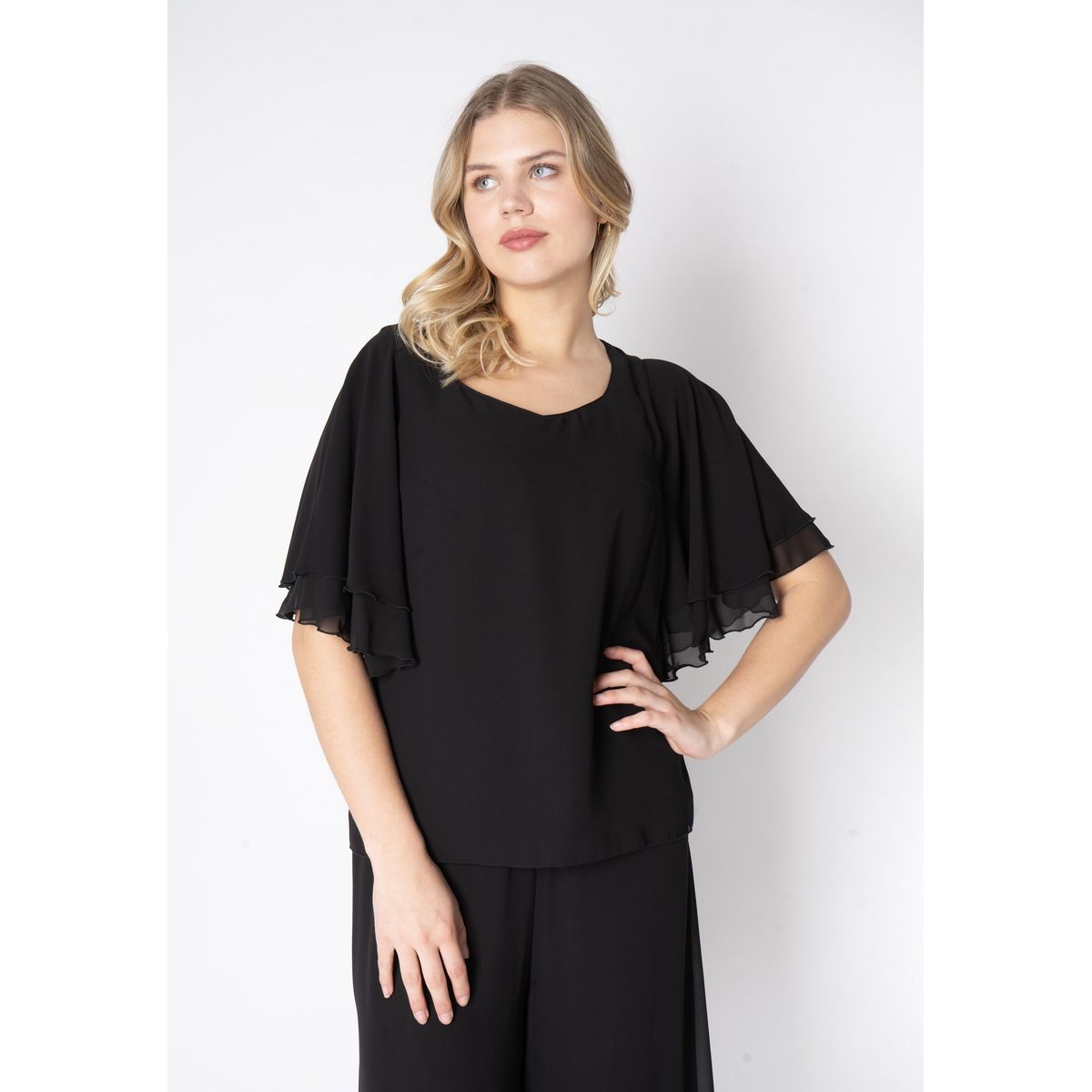 Elnobel - Black - Bluse - 40