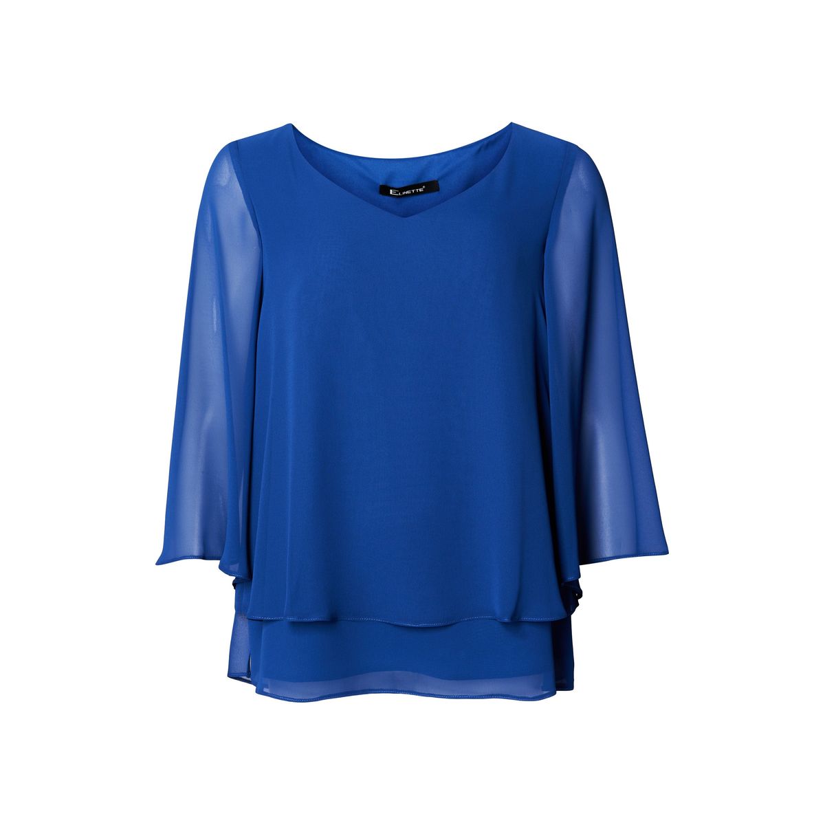 Elcamma - Royal Blue - Bluse - 50