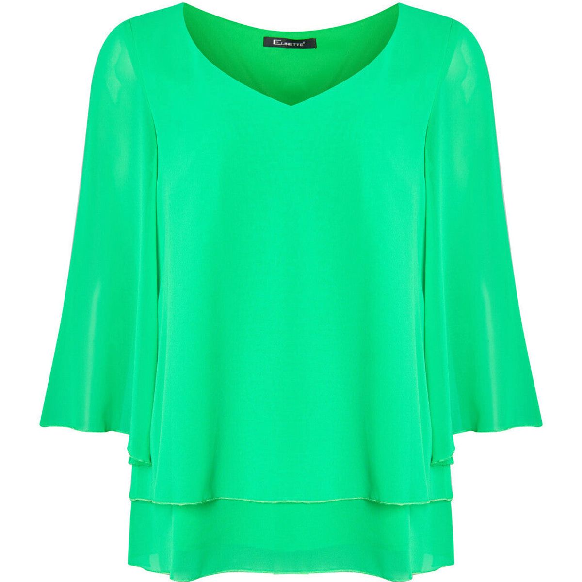 Elcamma - Flash Green - Bluse - 50