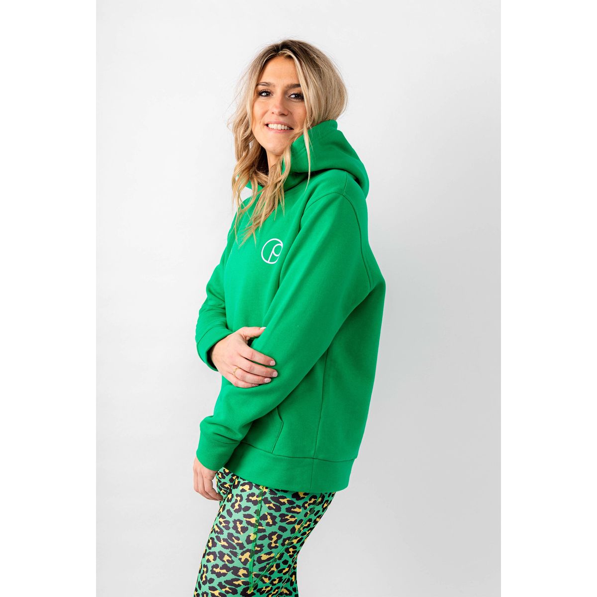 Hoodie - Fresh Green - Bluse - Xs