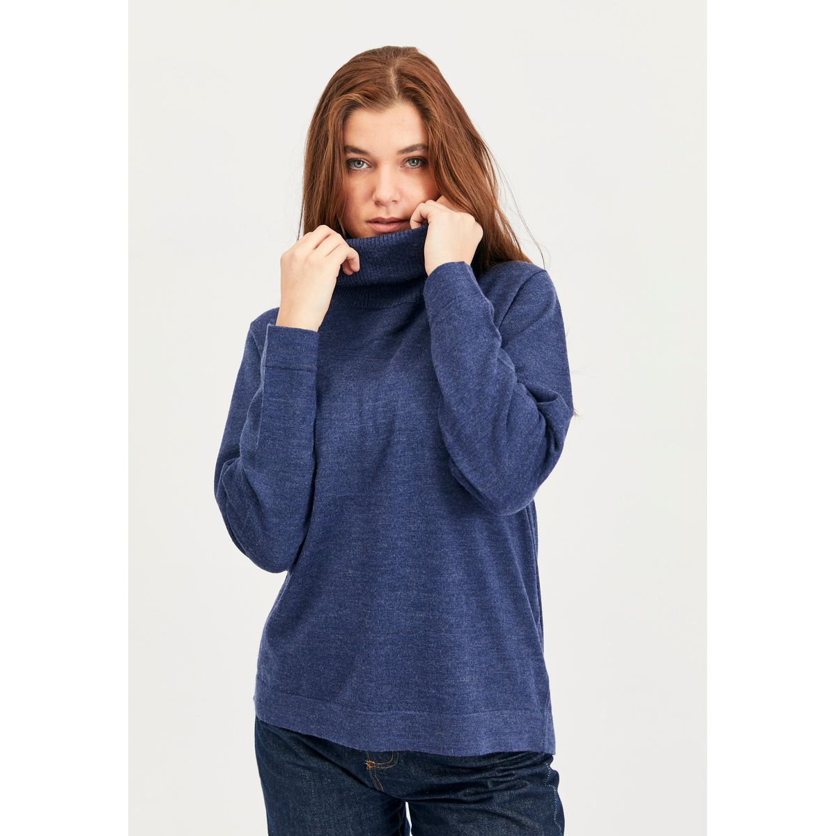 Kirsten - Blue Melange - L