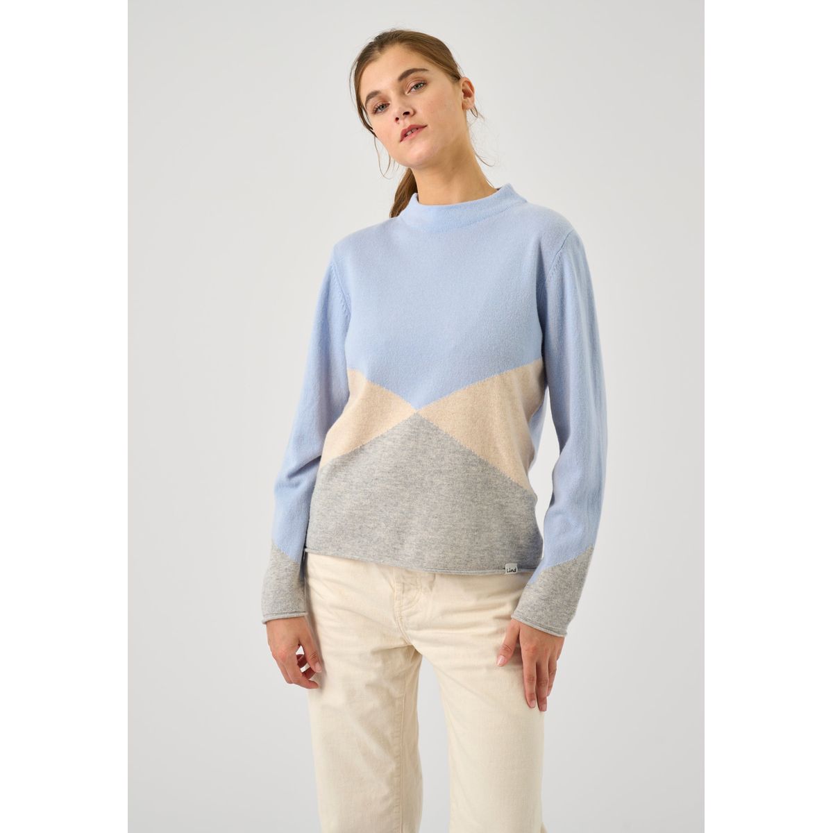 Lifilica - Light Blue Melange - Bluse - L