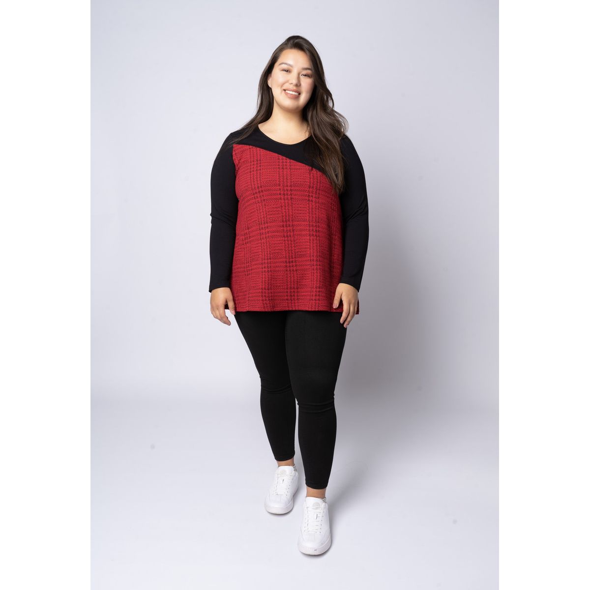 Pont Neuf - Bluse - Pnmaj-mie - Warm Red - M