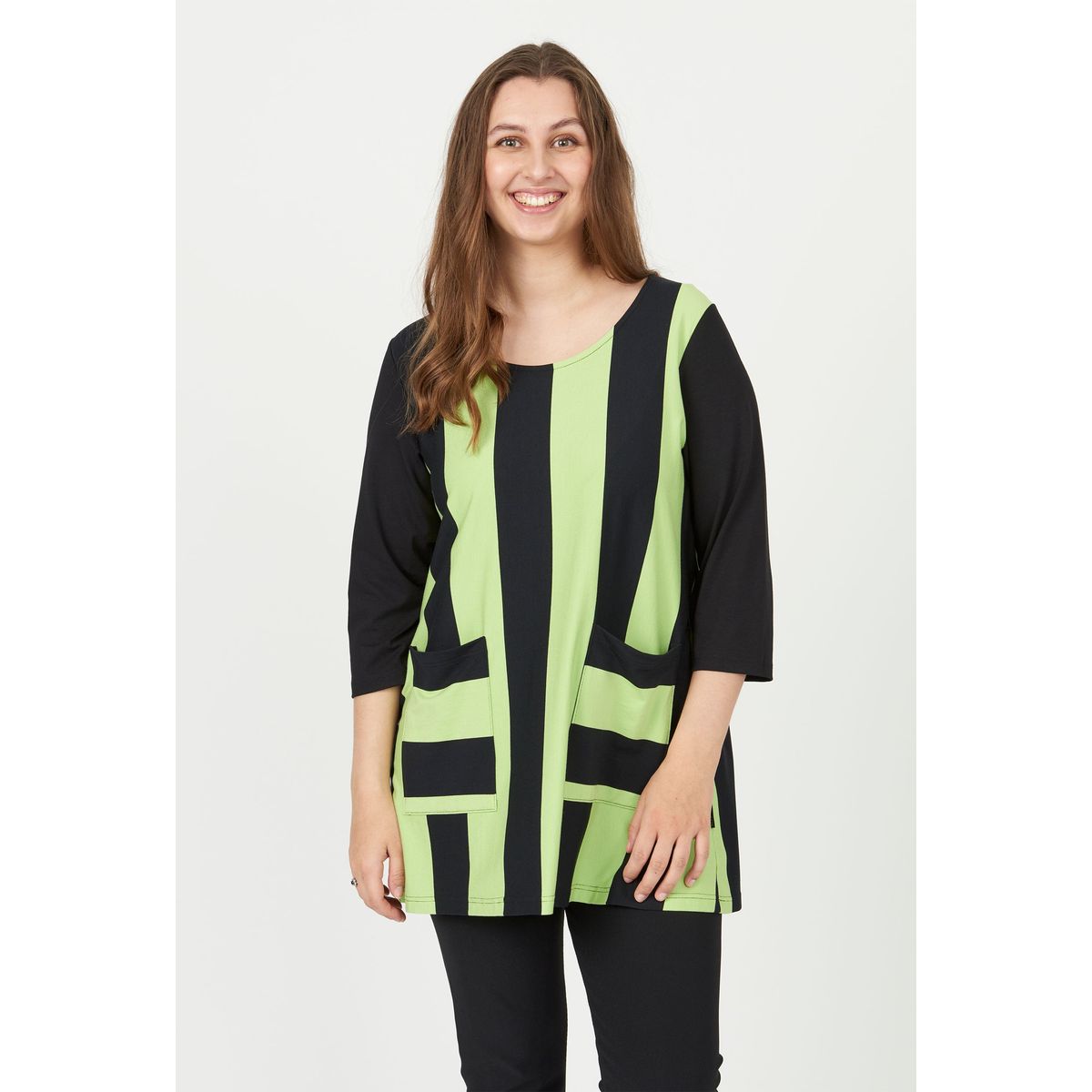 Pont Neuf - Tunika - Pnfenja - Apple Green - 2xl/52