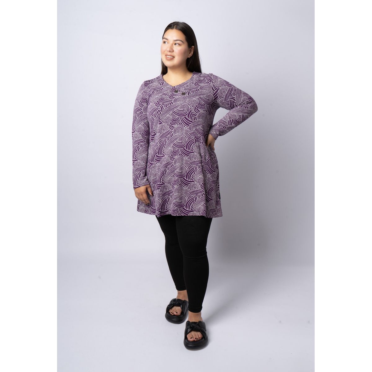 Pont Neuf - Bluse - Pnjytta - Purple - 2xl