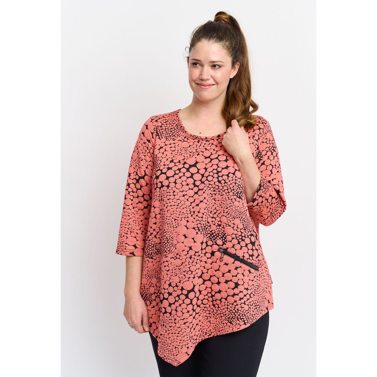 Pont Neuf - Tunika - Pnrosalina - Coral Red - L/46