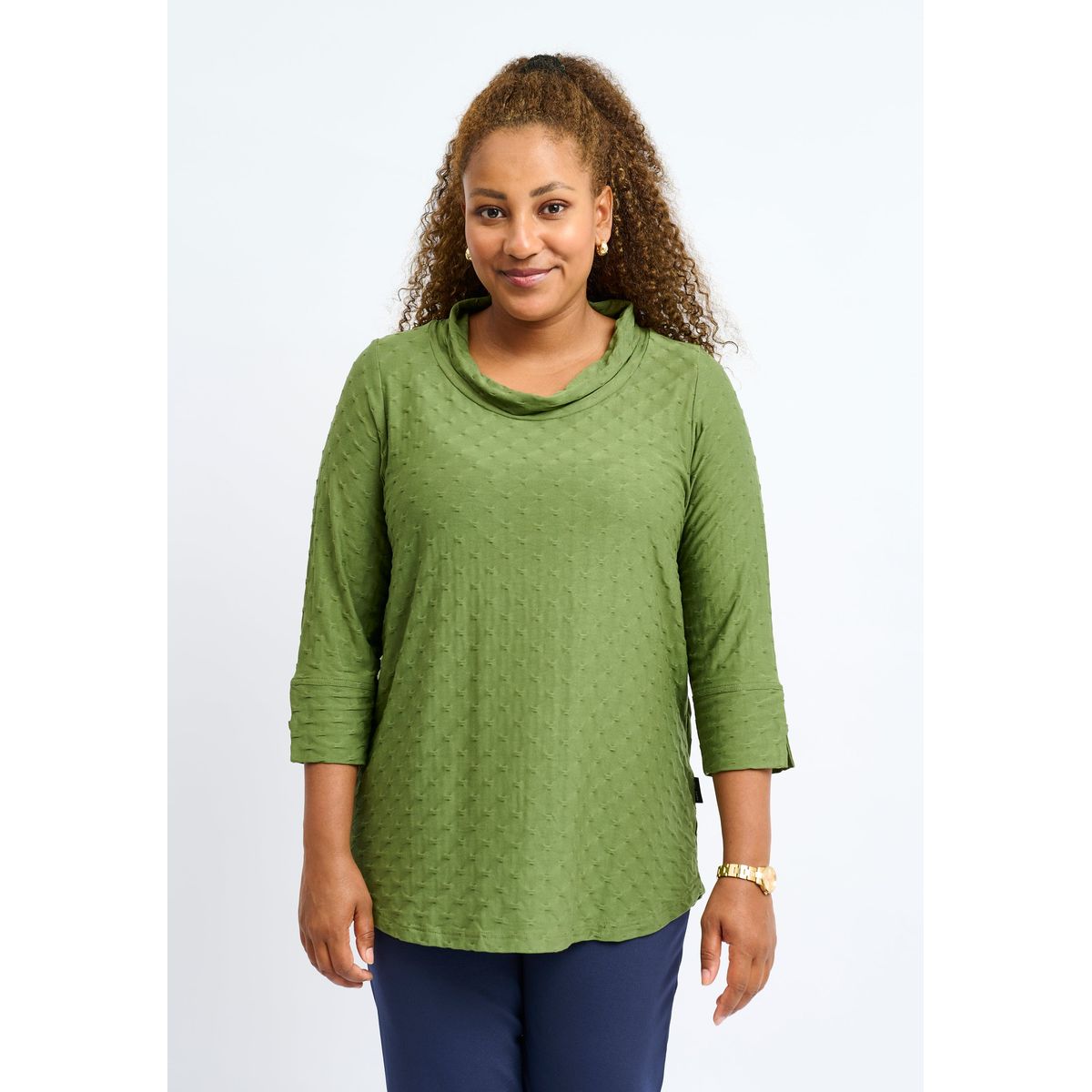 Pont Neuf - Bluse - Pnsteffi - Forest Green - 2xl/52