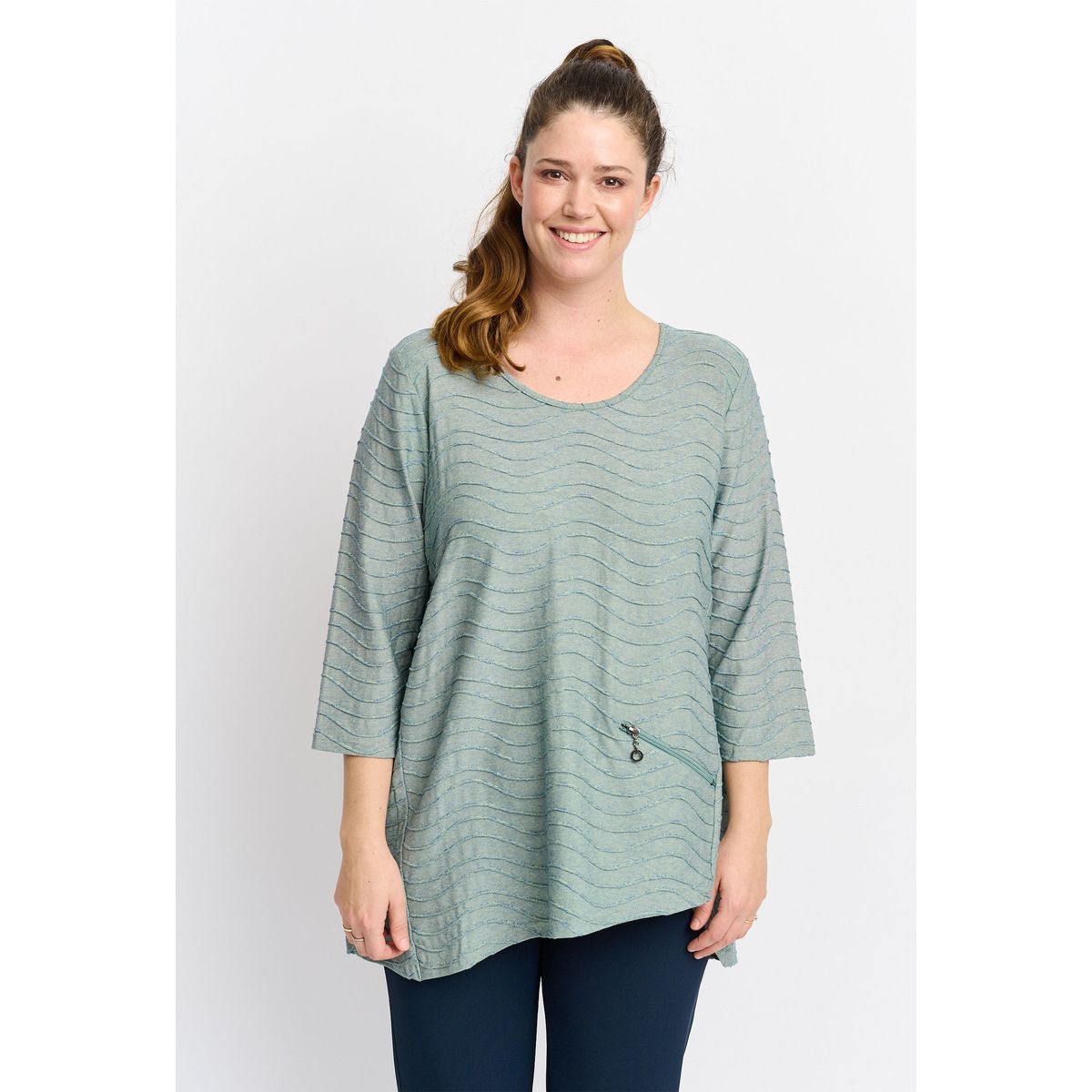 Pont Neuf - Bluse - Pntabia - Simply Green - M/42-44