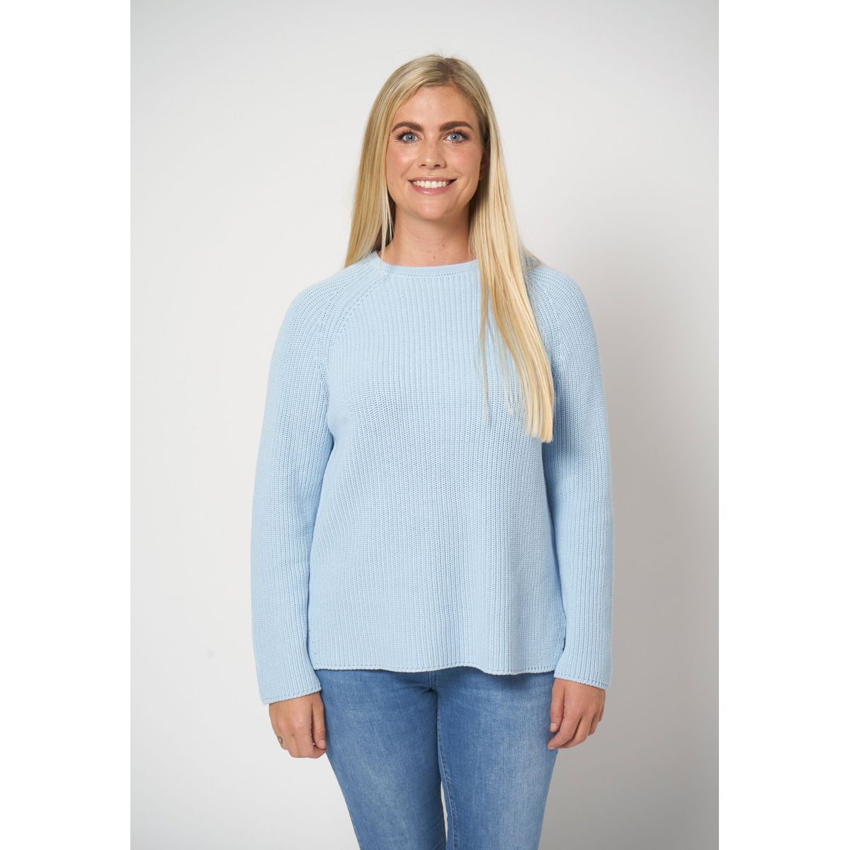 Malene - Light Blue - Bluse - 2xl