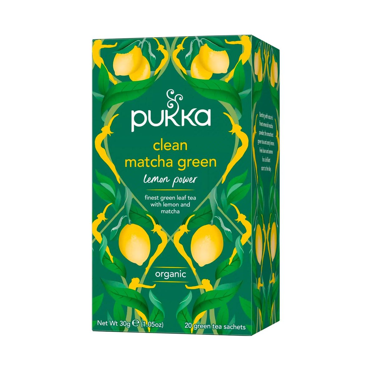 Pukka Clean Matcha Green Tea, Organic - 20 stk - brev te