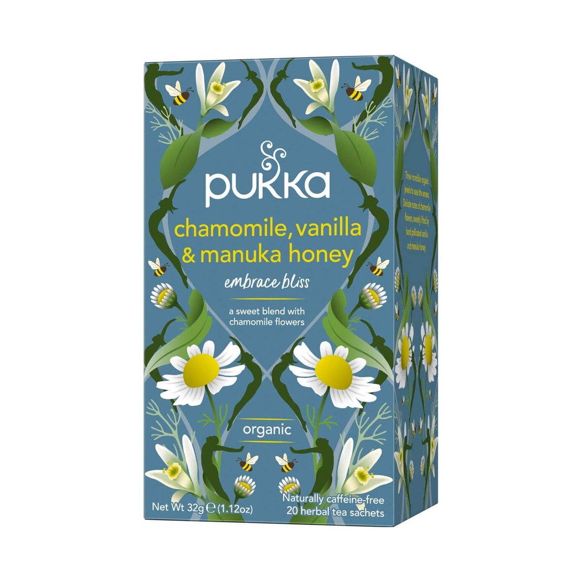 Pukka Chamomile, Vanilla & Manuka honey, Organic - 20 stk - brev te