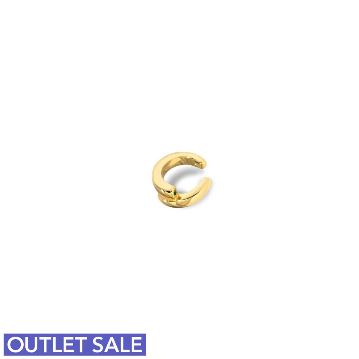 Cuff / Ørering - #SplitCuff - Onesize regulerbar størrelse - 18 karat forgyldning