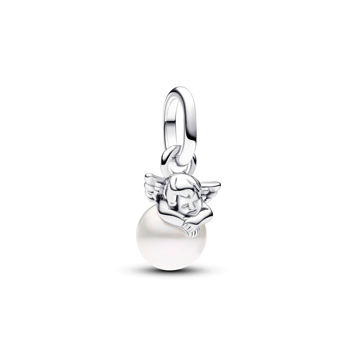 Pandora - ME Amor sølv charm med ferskvandskultur perle - 793108c01