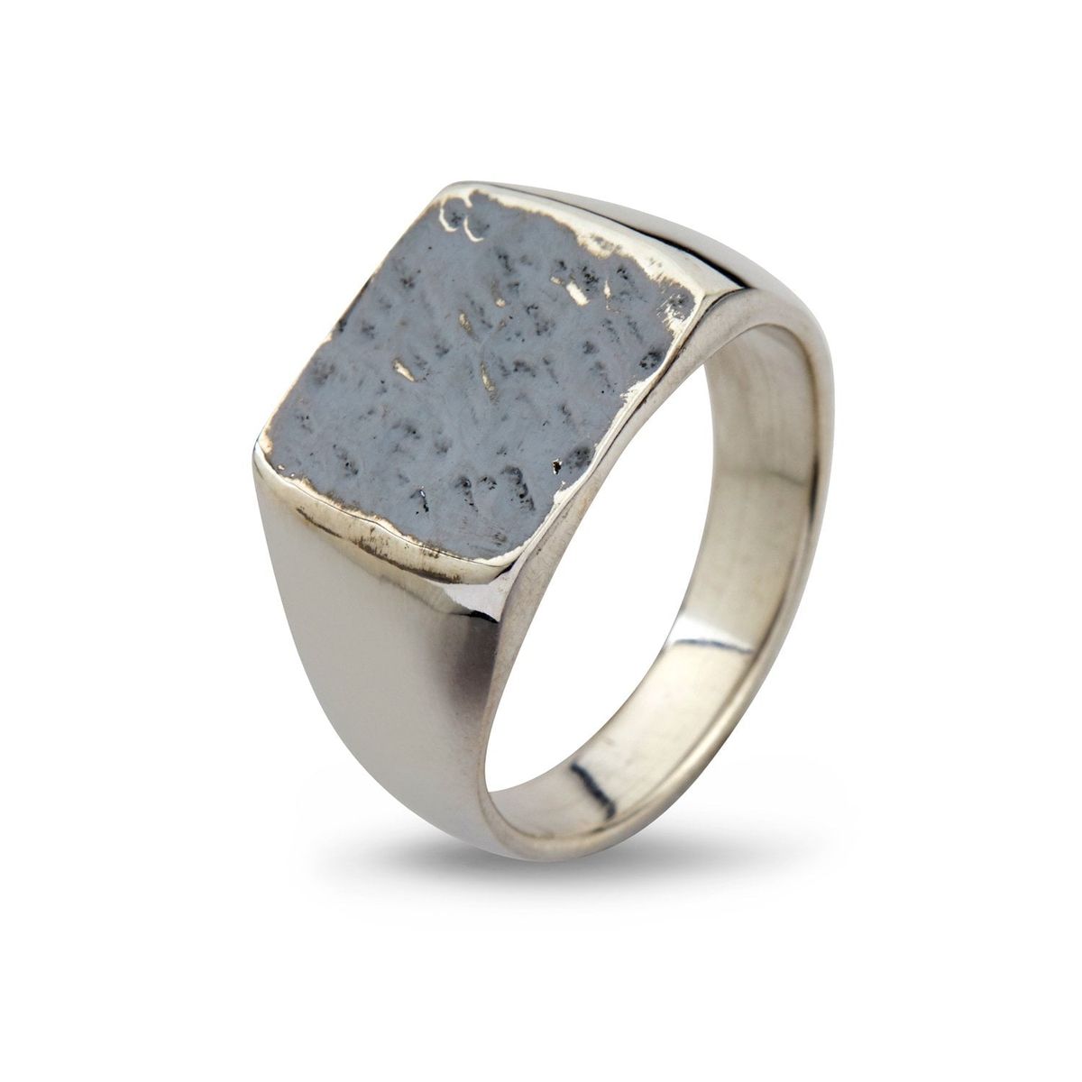 ByBirdie Ring - Herrering med hamret top -50110190f