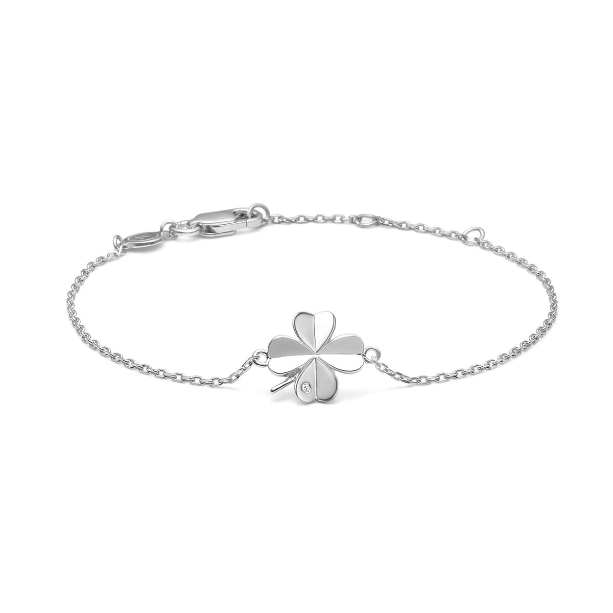 Mads Z - Clover sølv armbånd - 3157102