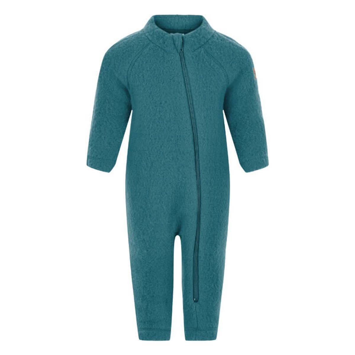 Mikk-Line - Køredragt Wool Baby Suit - North Atlantic - 68