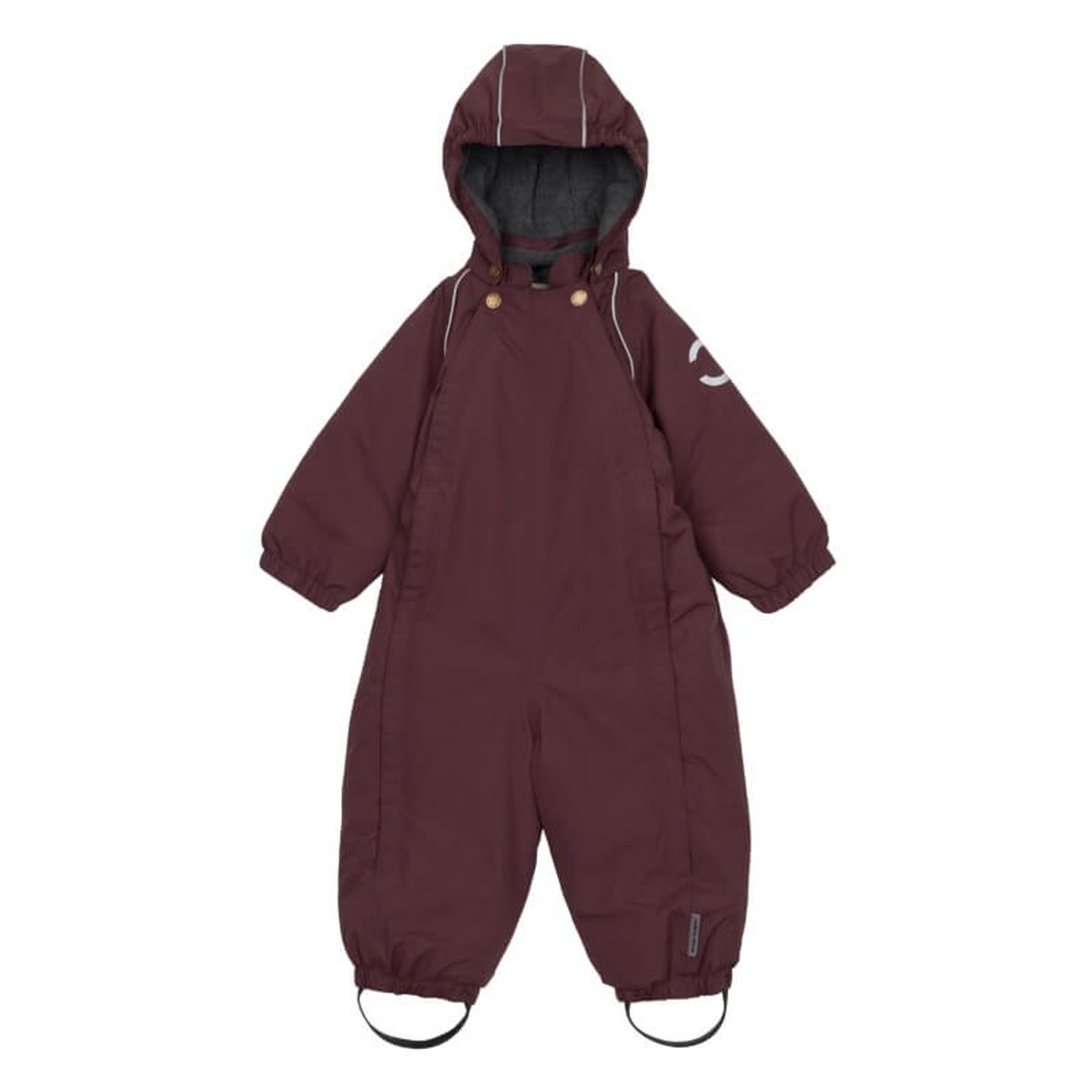 Mikk-Line - Nylon Baby Suit Solid Flyverdragt - Huckleberry - 92