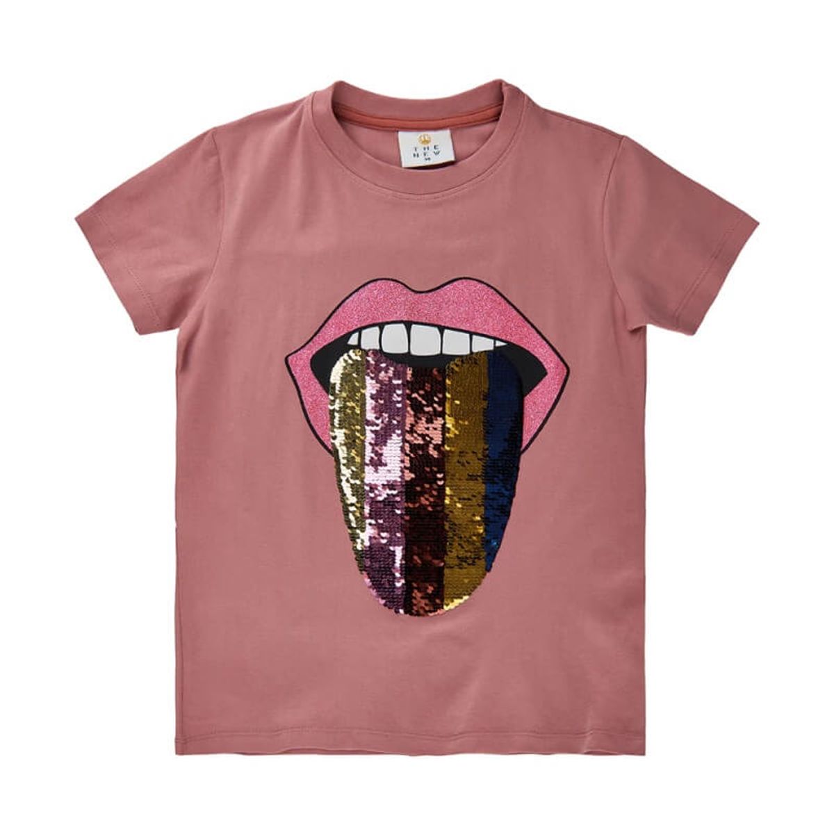 THE NEW - Vay SS TEE T-Shirt - Ash Rose - 9/10 år