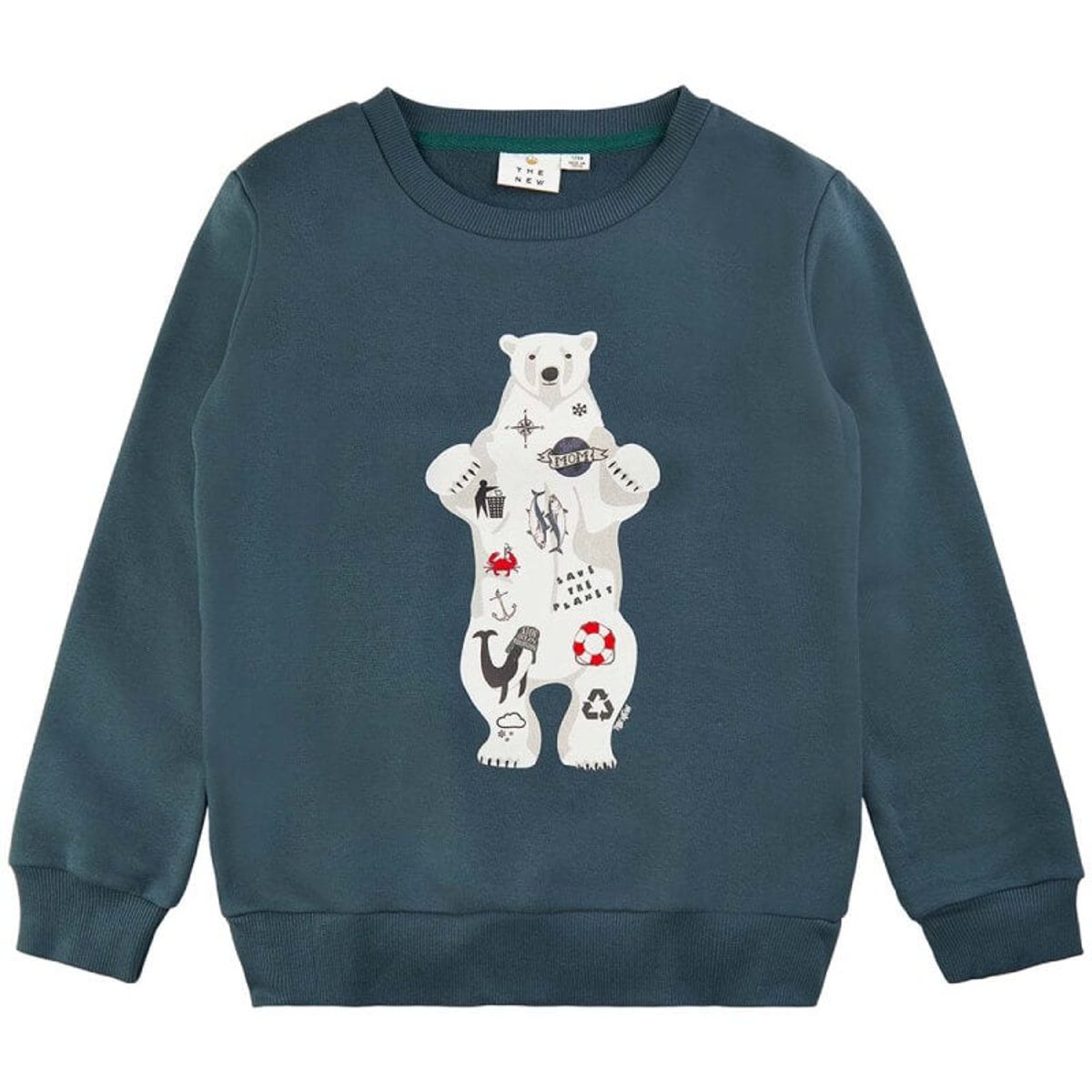 THE NEW - Arthur Sweatshirt - Orion Blue - 3-4 år