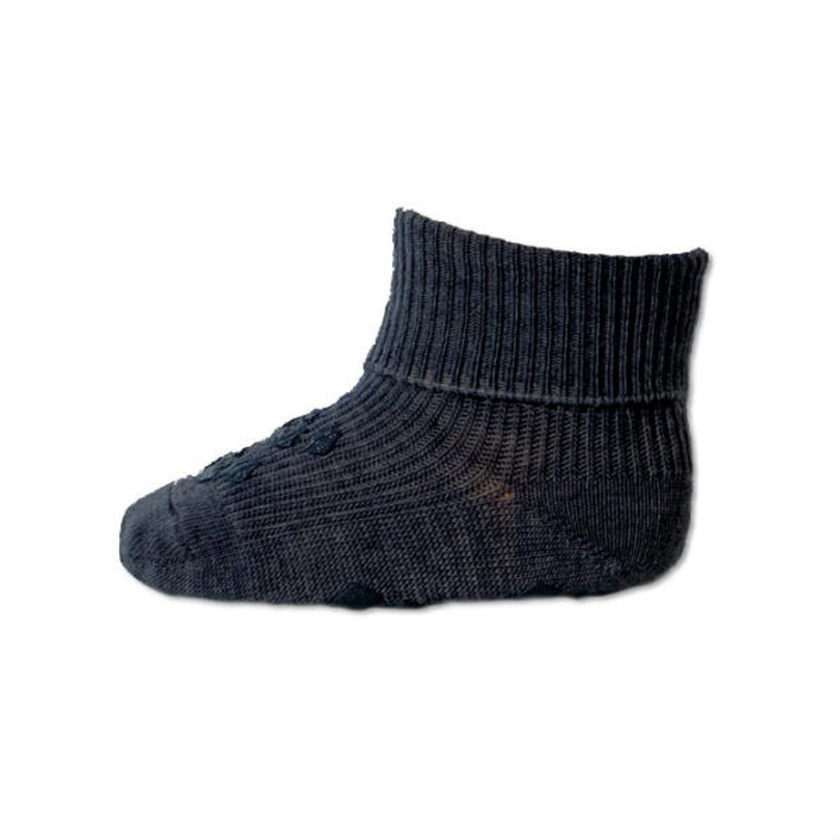 MP Denmark - Uldstrømper - Ankle Dublin - Dark Grey - 17-18