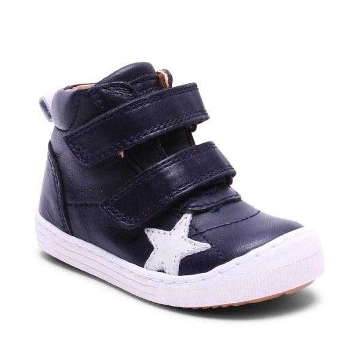 Bisgaard - Velcro Børnesko - Navy - 30