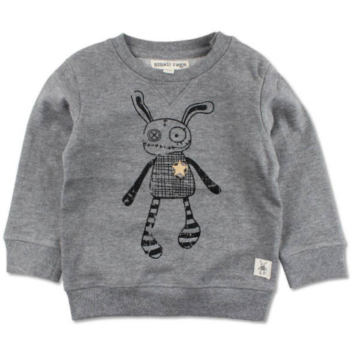 Small Rags - Hubert Sweatshirt M. Mr. Rags - Espresso - 62