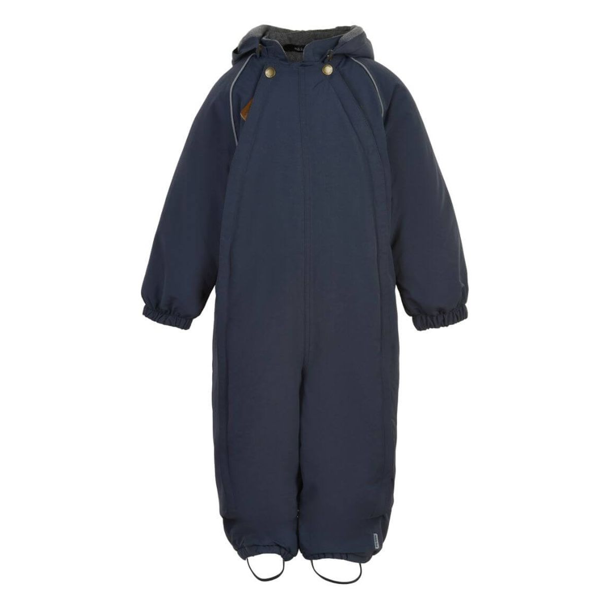 Mikk-Line - Nylon Baby Suit Solid Flyverdragt - Blue Nights - 92