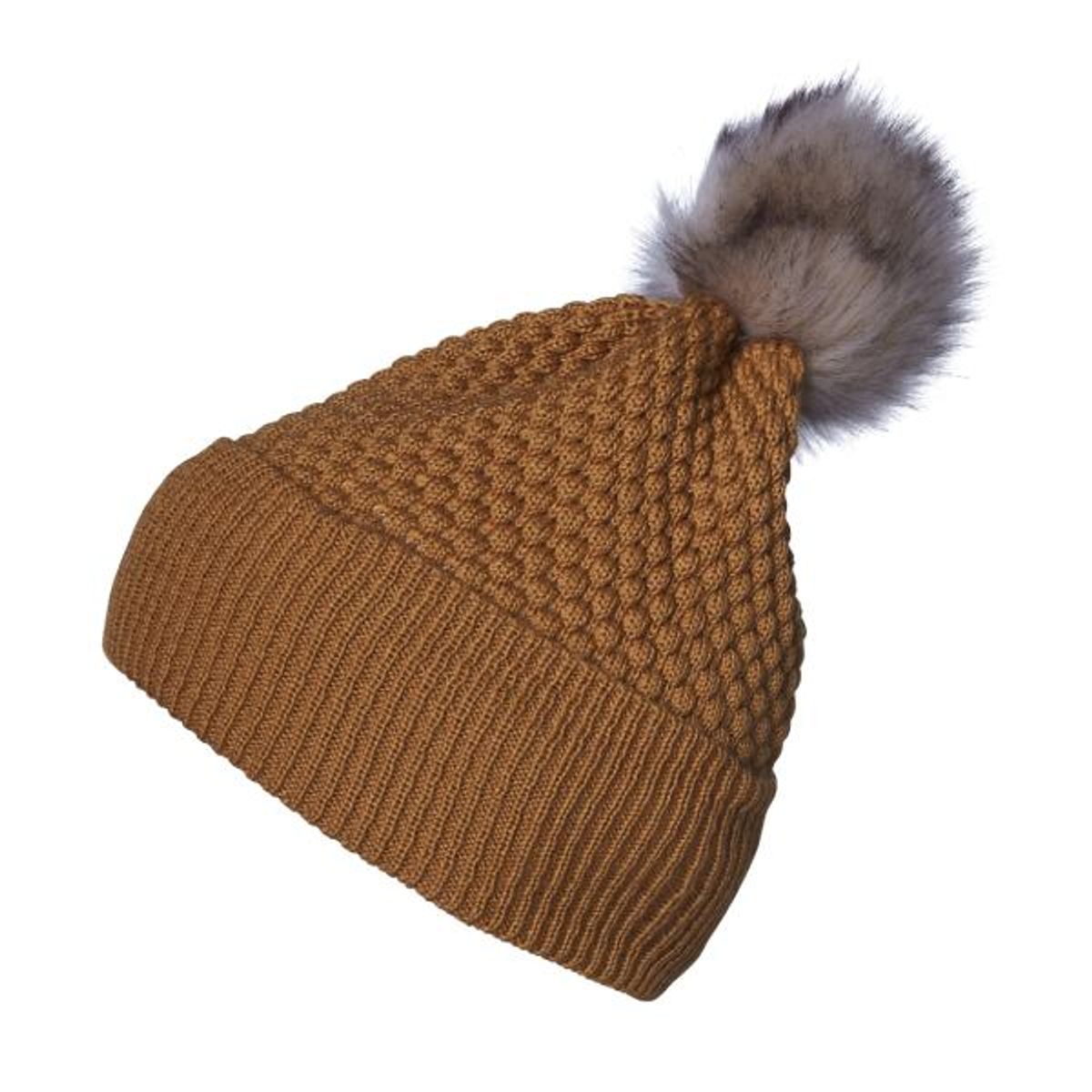 MP Denmark - Chunky Oslo Beanie W Hue - Cinnamon - 51/53 (3-6 år)