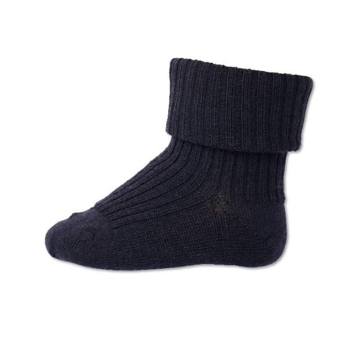 MP Denmark - Uldstrømper - Ankle Wool - Navy - 22-24