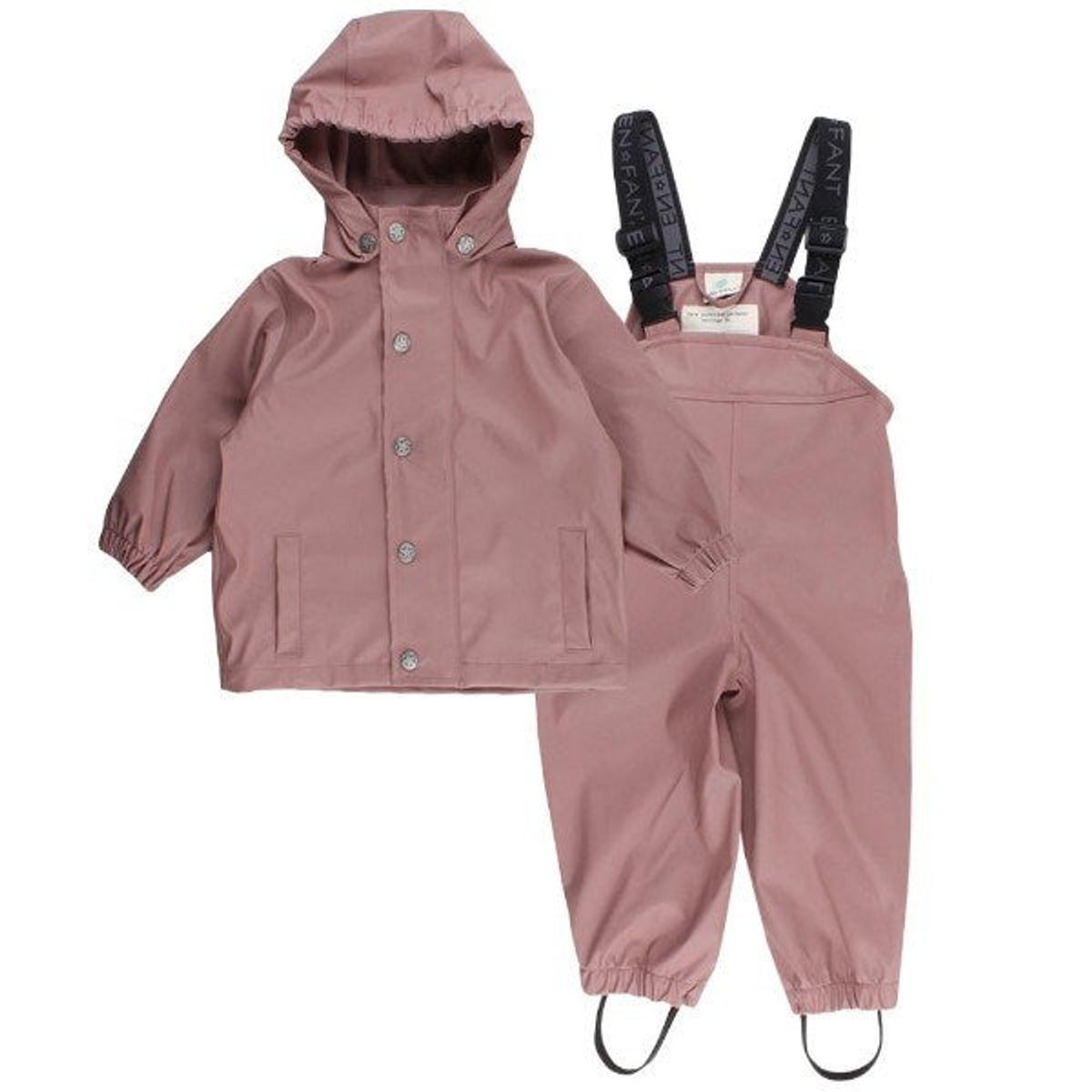 En Fant - Regntøj - Gate Rainwear m/sele - Burlwood - 98