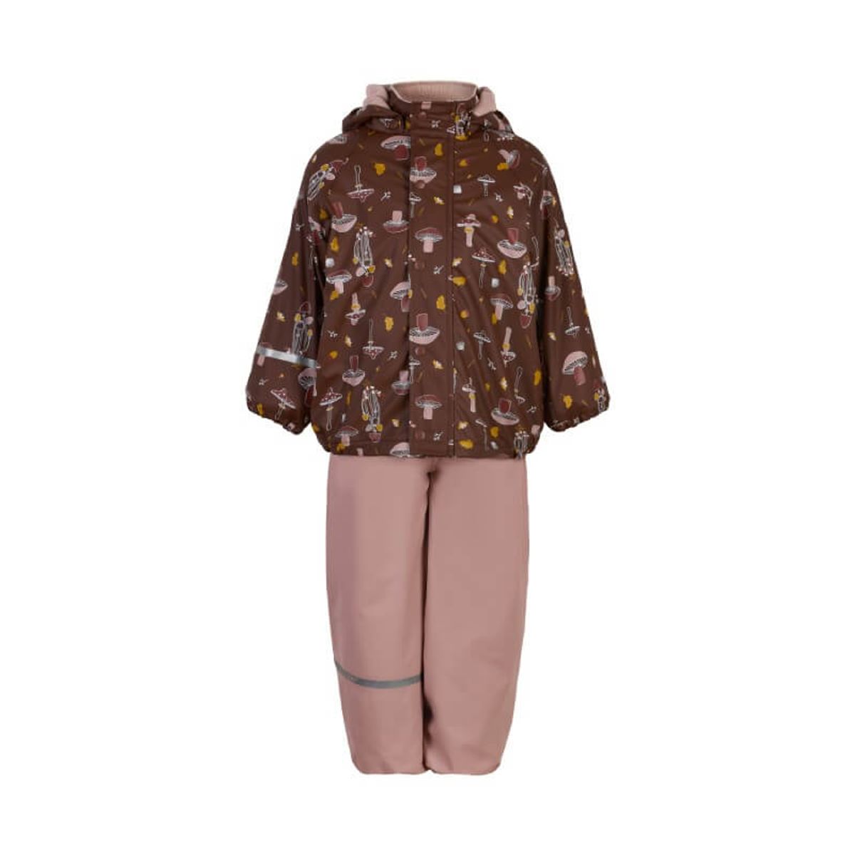 CeLaVi - Regntøj PU med Fleece - Misty Rose - 100