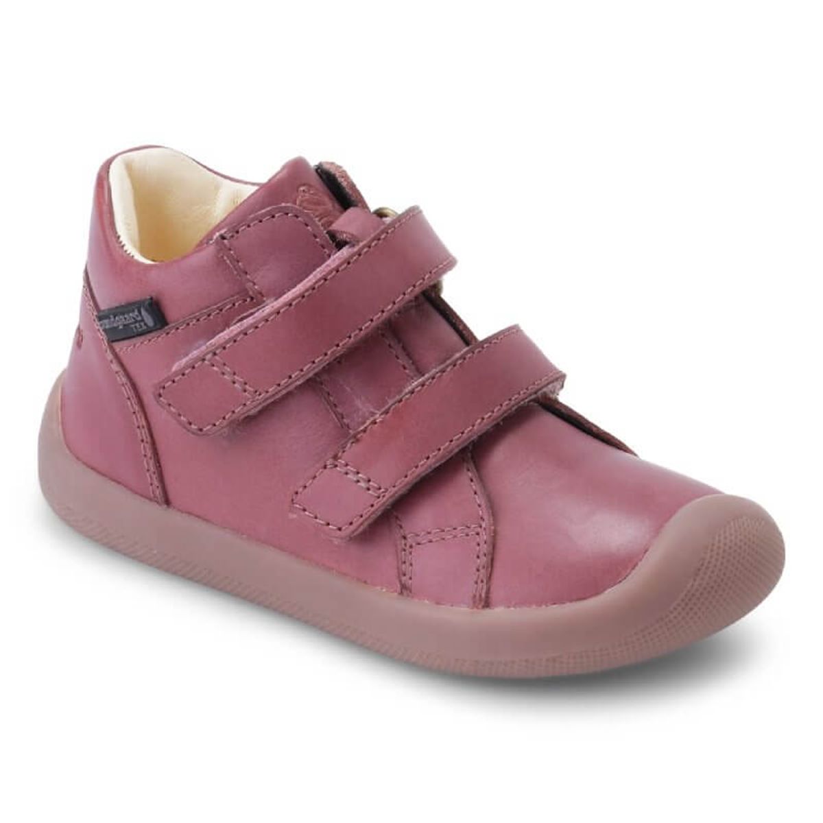 Bundgaard - Begyndersko The Walk Velcro Tex - Dark Rose WS - 27