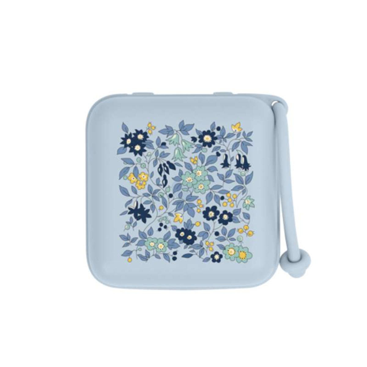 BIBS Accessories Pacifier Box - Sutteboks - Liberty - Chamomille Lawn/Baby Blue