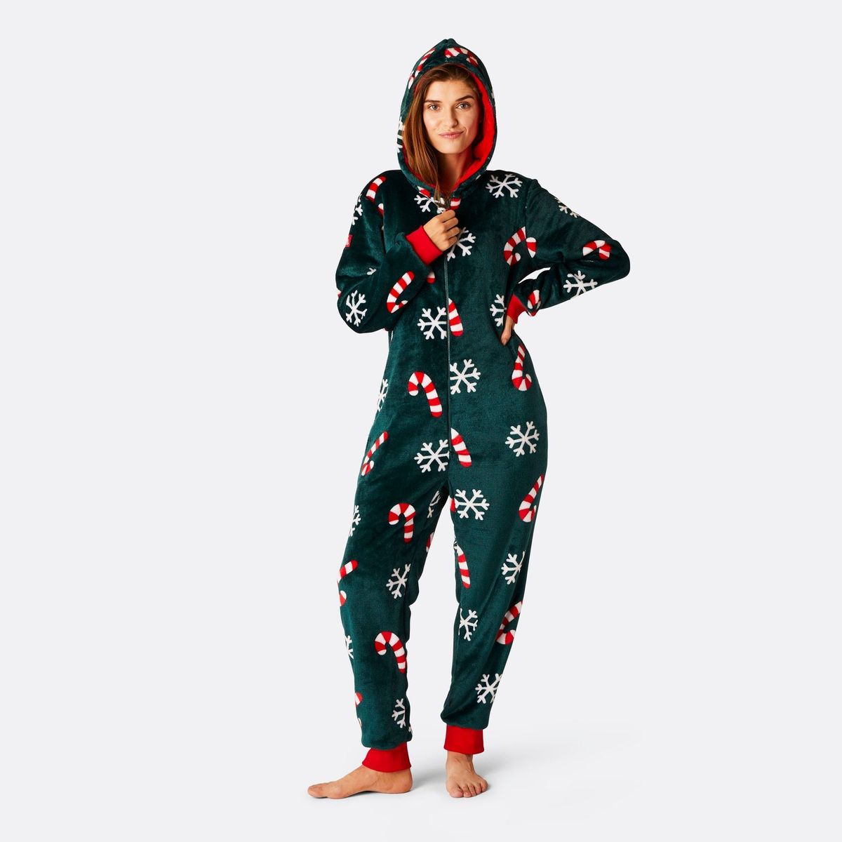 Julestok Onesie Dame