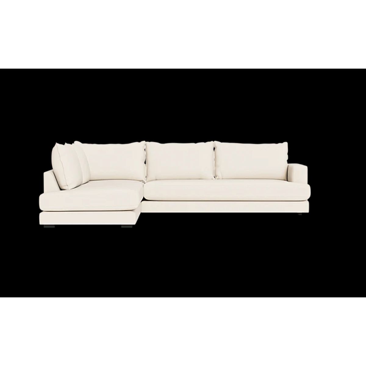 Cozy XL sofa med open end