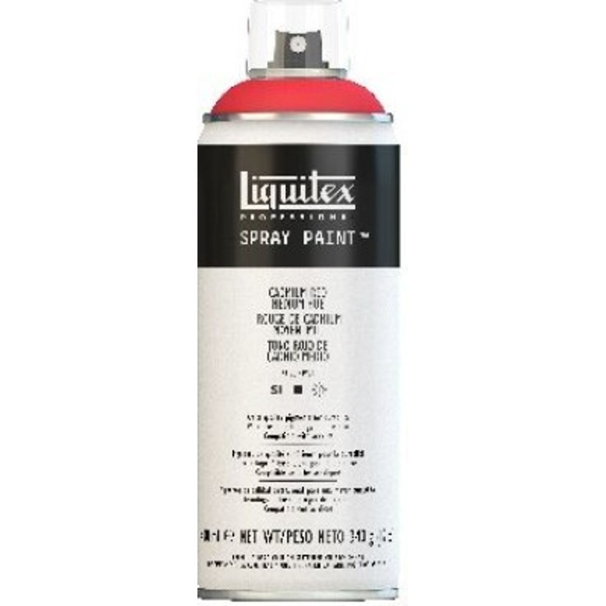 Liquitex - Spraymaling - Cadmium Red Medium Hue 400 Ml