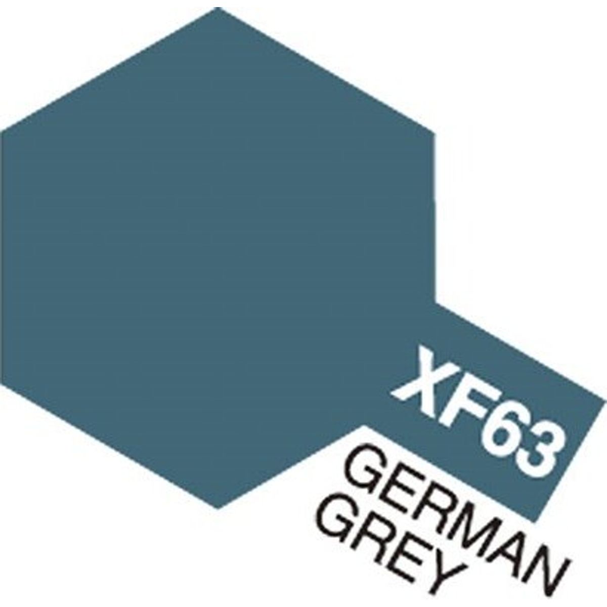 Tamiya - Acrylic Mini - Xf-63 German Grey Flat 10 Ml - 81763